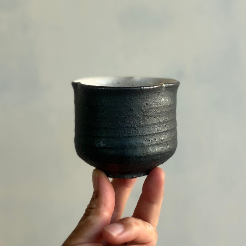 Miyazaki ware teacup made by hand in Miyazaki, Japan