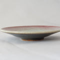 Red Enamel Rim Plate, Small