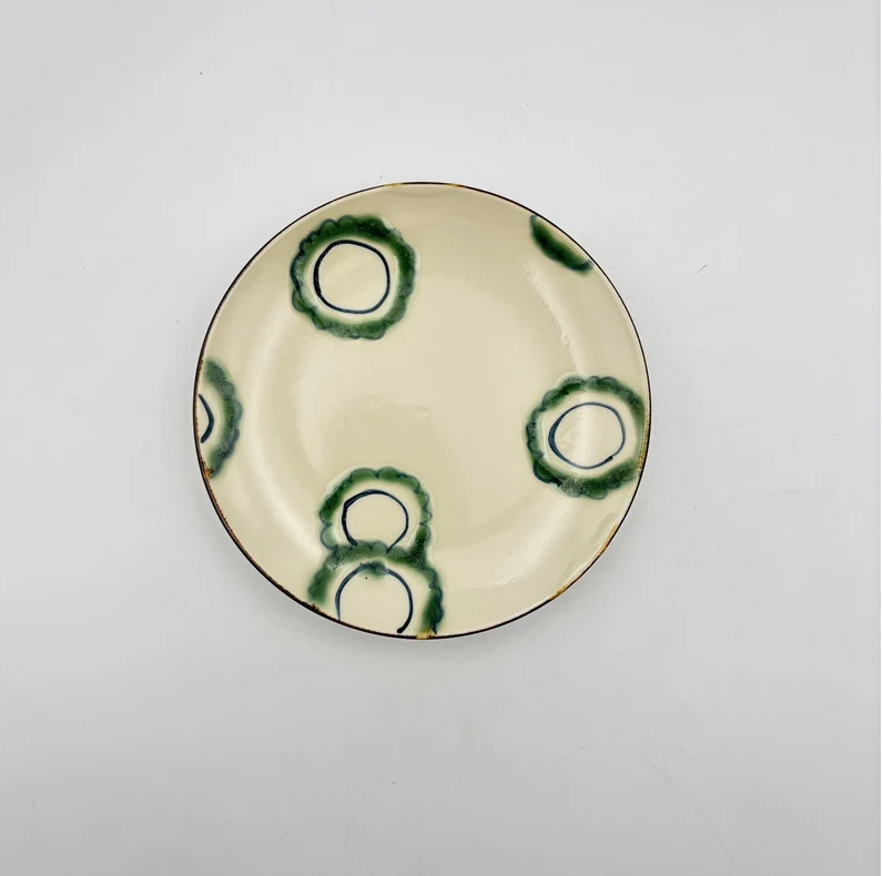 Cup & Saucer, Goya No.2 — Okinawa, shipped worldwide from Kyoto