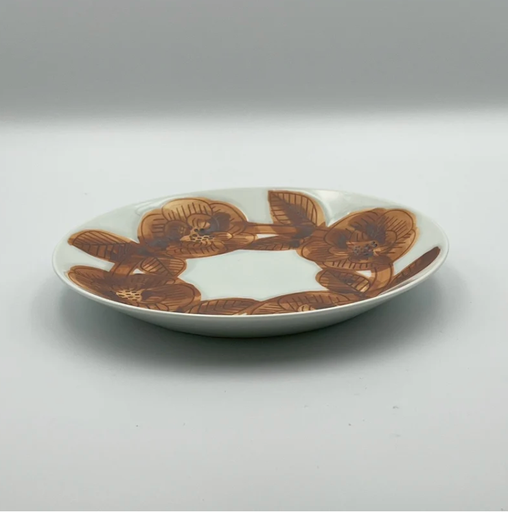 Bread plate - flower