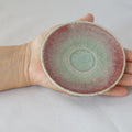 Red Enamel Rim Plate, Small