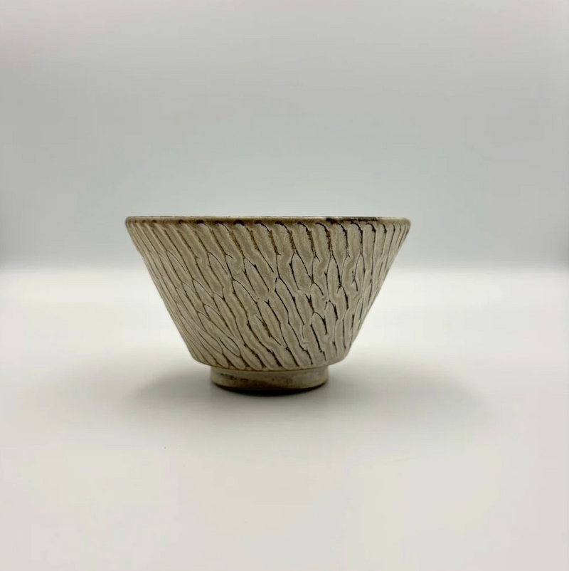 Shinogi Rice Bowl Small White