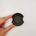 Shinogi chopstick rest, black