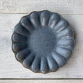Gray Glaze Rinka Deep Plate, Small