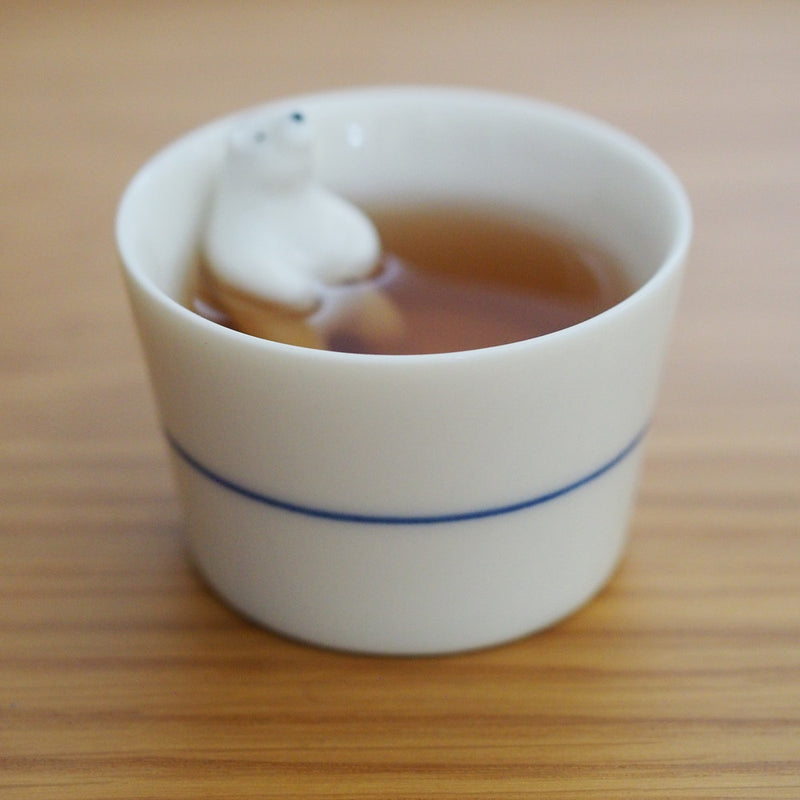 Polar Bear Sake Cup – No.2