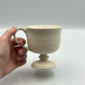 Jade-legged coffee cup - White