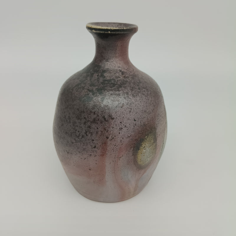 備前燒 棧切 清酒壺