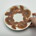 Bread plate - flower