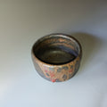 Black teacup from Bizen, handmade in Japan