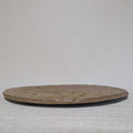 Handmade Bizen ware plate, one of a kind