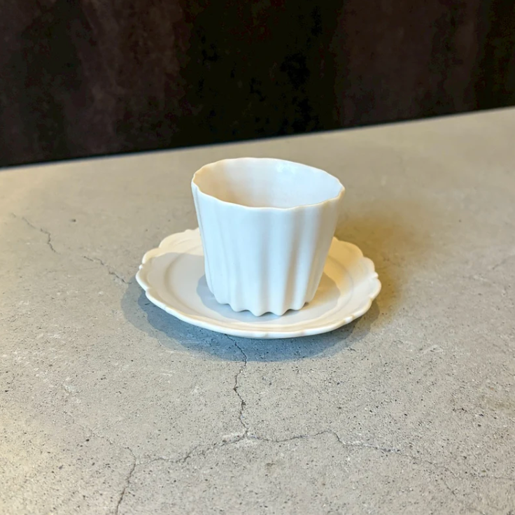Canelé Teaware Teacup - White