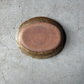 Large Painted Oval Bowl