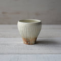 Iron Glaze Line Carving Free Cup (Large)