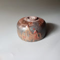 Japanese black teacup from Bizen — Bizen ware