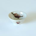 White sake cup from Tokyo, handmade in Japan