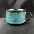 Blue mug from Kyoto, handmade in Japan