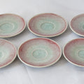 Red Enamel Rim Plate, Small