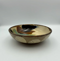 Brown bowl from Okinawa, handmade in Japan