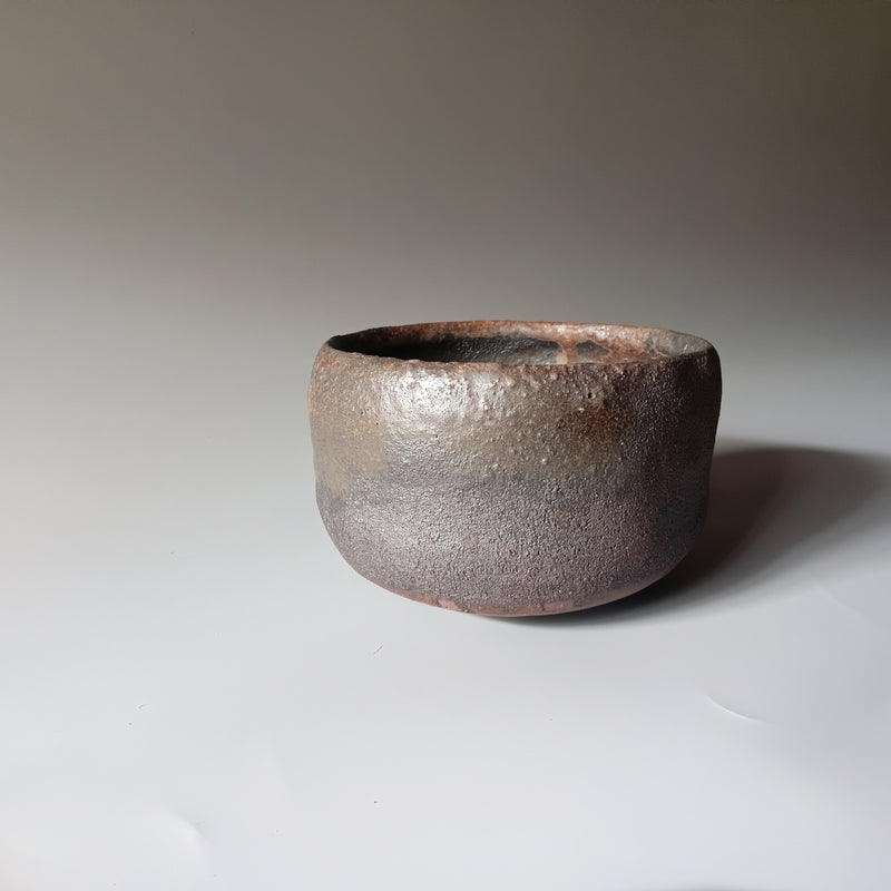 Bizen ware teacup made by hand in Bizen, Japan