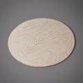 White plate from Seto, handmade in Japan