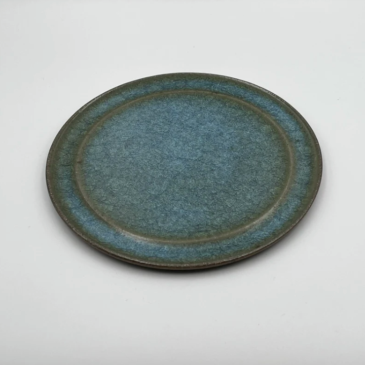 Mikan Ash Glaze Plate