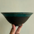 Handmade Miyazaki ware bowl, one of a kind