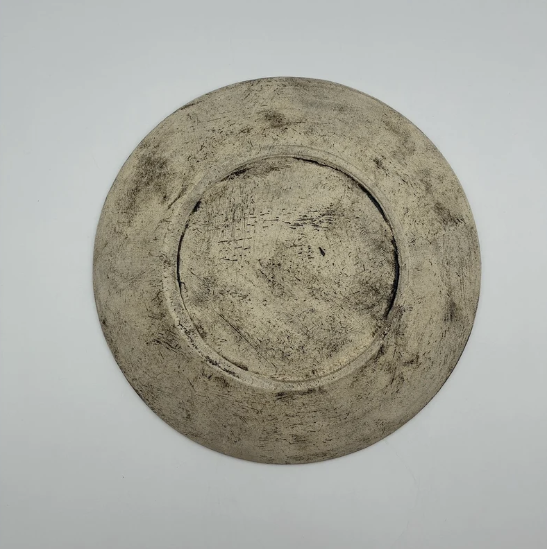 White Rim Plate No.1 — dango, shipped worldwide from Kyoto