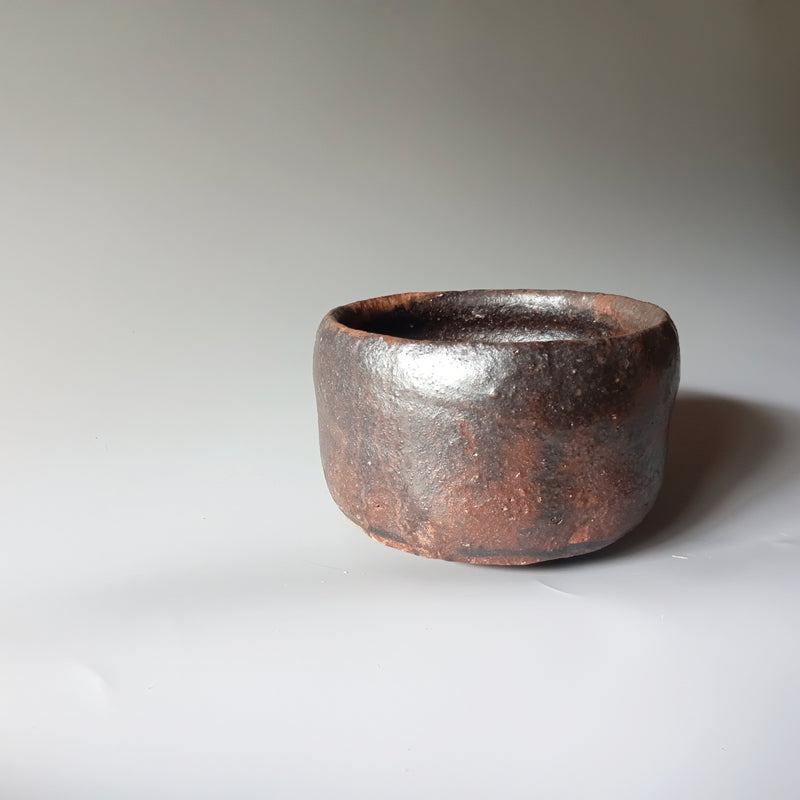 Bizen ware teacup made by hand in Bizen, Japan