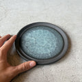 Odawara ware plate made by hand in Odawara, Japan