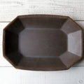 Rust Glaze Octagonal Deep Bowl (Large)