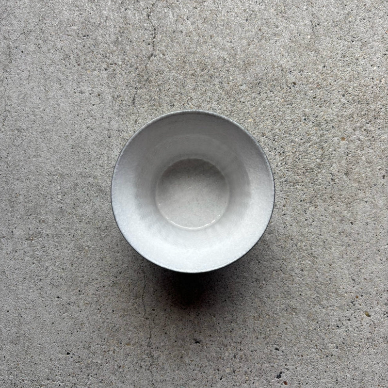 Hiroyuki Tobimatsu shave small bowl gray