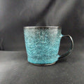 Blue mug from Kyoto, handmade in Japan