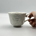 Ash-Blue Glaze Coffee Cup