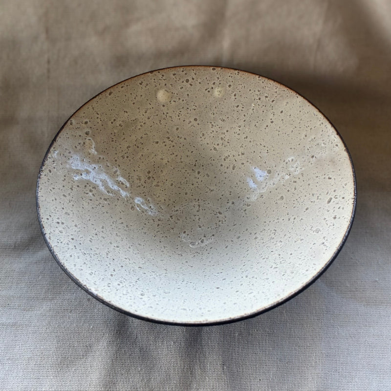 Black bowl from Miyazaki, handmade in Japan