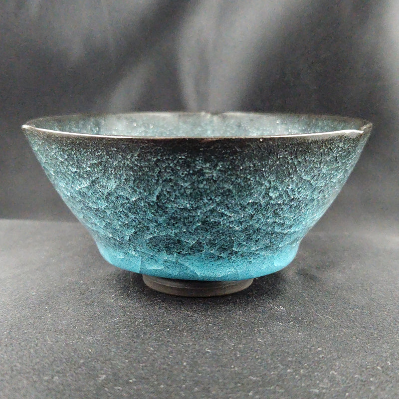 Blue bowl from Kyoto, handmade in Japan