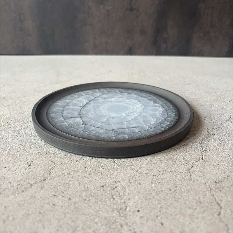 Handmade Odawara ware plate, one of a kind