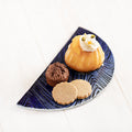 Handmade Seto ware plate, one of a kind