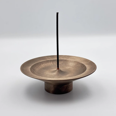 Incense Holder, Maple Iron-Dyed [BO4]
