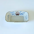 White plate from Tokyo, handmade in Japan