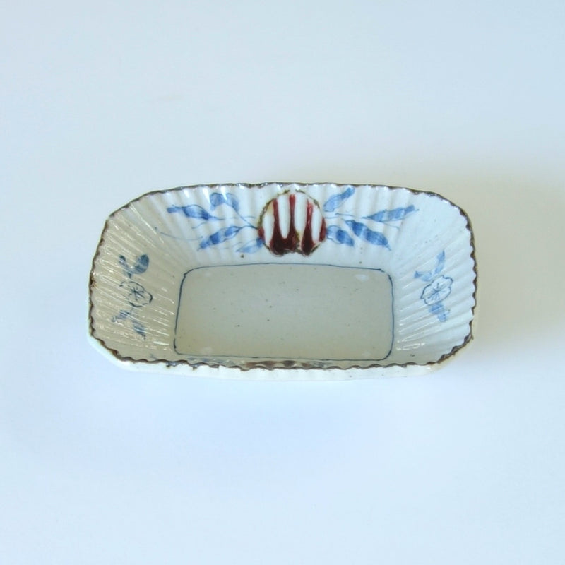 White plate from Tokyo, handmade in Japan