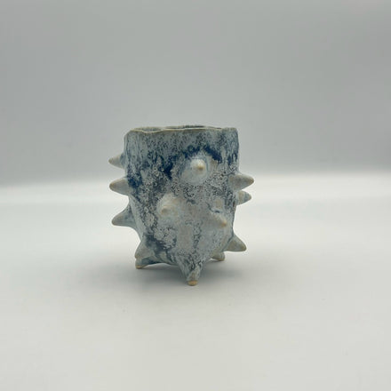Npenpe Cup, Deep Sea Blue — Mino. Handmade Gifu ware from Japan.