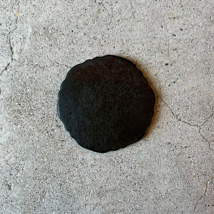Rinka plate, black rim, mame size