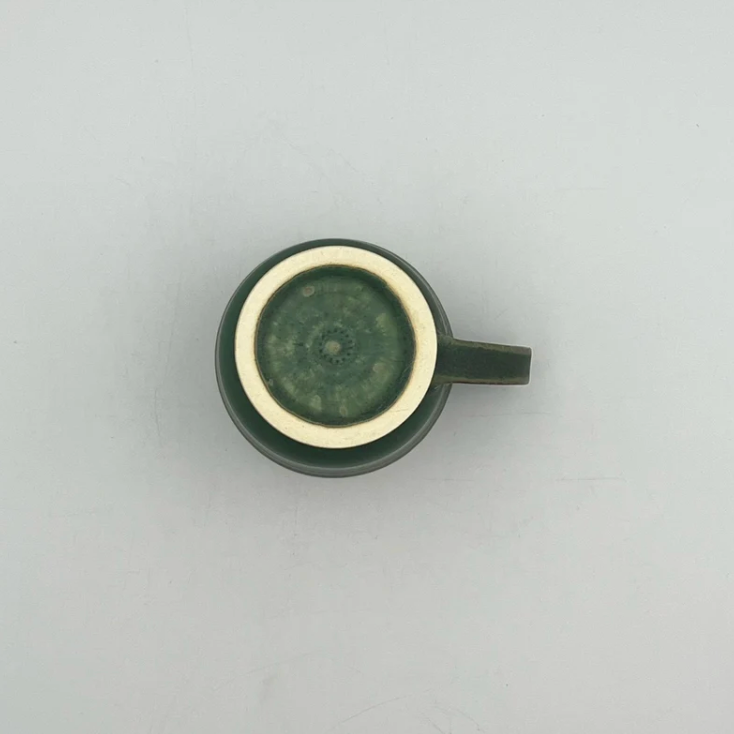 Ball-foot coffee cup - Green