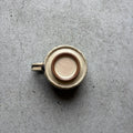 Woodgrain White Mug No.1 — Kasama, shipped worldwide from Kyoto