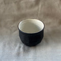 Black teacup from Miyazaki, handmade in Japan