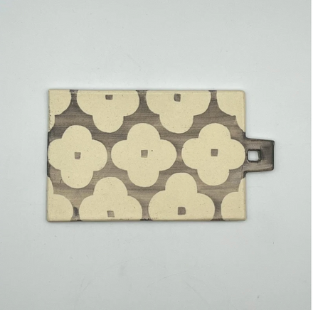 Shoko Maeda Tile Plate, Gray