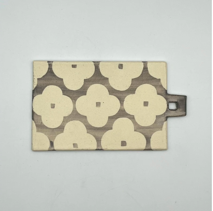 Shoko Maeda Tile Plate, Gray