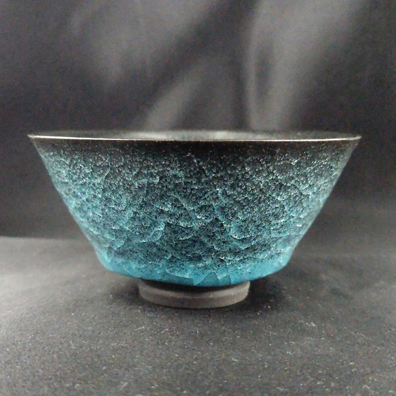 Blue bowl from Kyoto, handmade in Japan