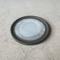 White plate from Odawara, handmade in Japan