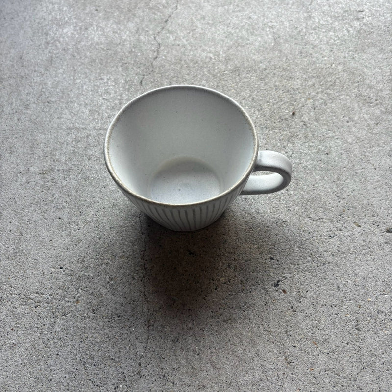 White Matte Shinogi Free Mug